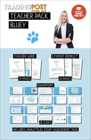 Bluey (Teacher Pack for Senior School [Years 10-12])