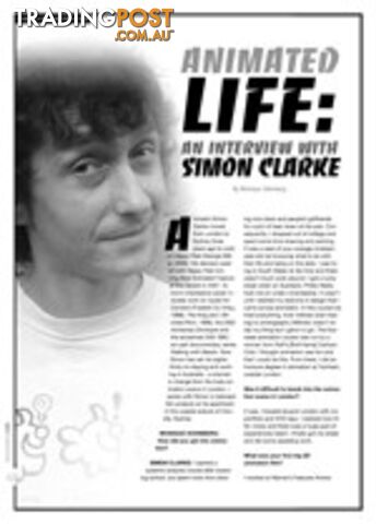 Animated Life: An Interview with Simon Clarke