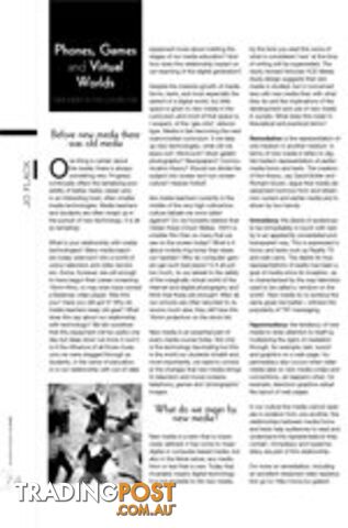 Phones, Games and Virtual Worlds