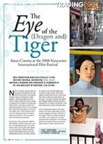 The Eye of the (Dragon and) Tiger: Asian Cinema at the 2008 Vancouver...