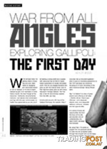 War from All Angles: Exploring Gallipolli: The First Day