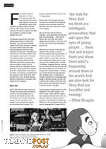Doing it for the Kids: Young People and the Film Festival Experience