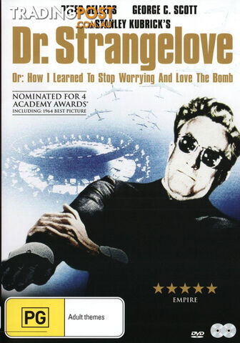 Dr. Strangelove or: How I Learned to Stop Worrying and Love the Bomb (DVD)
