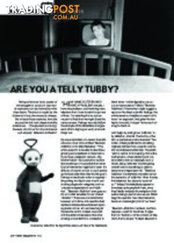 Are You A Telly Tubby? (Idiot's Box)