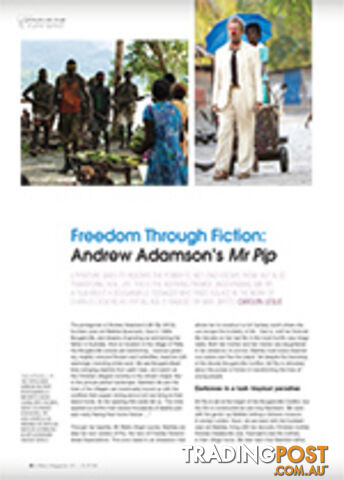 Freedom Through Fiction: Andrew Adamson's Mr Pip