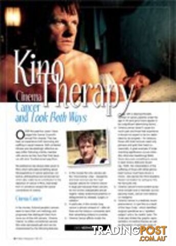 Kino Therapy: Cinema Cancer and Look Both Ways