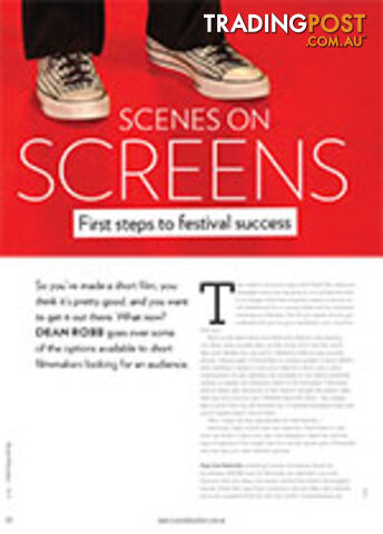 Scenes on Screens: First Steps to Festival Success