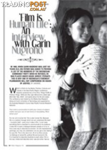Film is Human Life': An Interview with Garin Nugroho