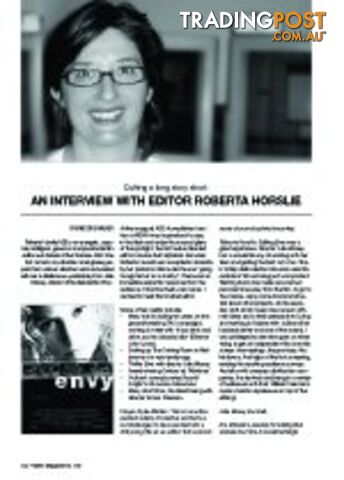 Cutting a Long Story Short: An Interview With Editor Roberta Horslie