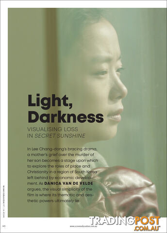 Light, Darkness: Visualising Loss in 'Secret Sunshine'