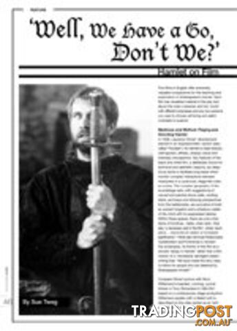 'Well, We Have a Go, Don't We?' Hamlet on Film