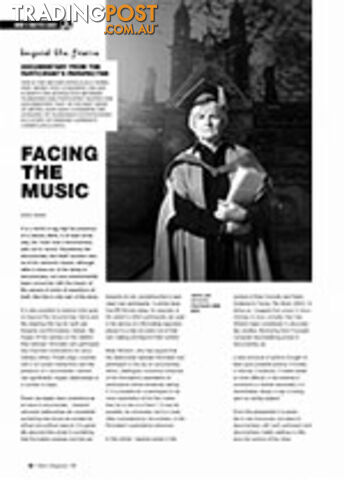 Beyond the Frame: Facing the Music