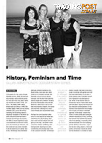 History, Feminism and Time: Gillian Armstrong's Documentary Series