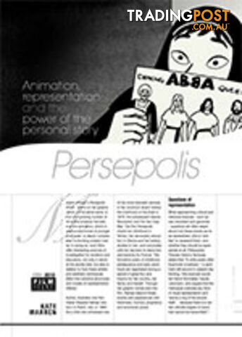 Animation, Representation and the Power of the Personal Story: Persepolis