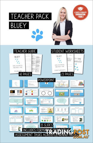 Bluey (Teacher Pack for Lower Primary [Foundation - Year 2])