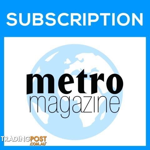 'Metro' Subscription (Subscriber Outside Australia) - Individual