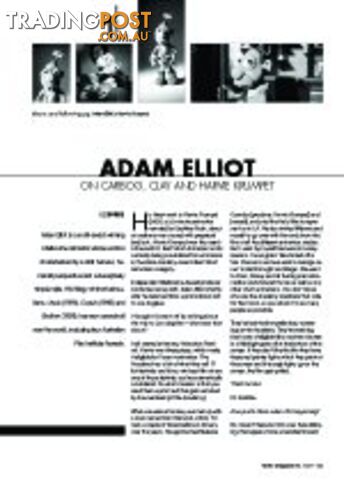 Adam Elliot on Carbog, Clay and 'Harvie Krumpet'