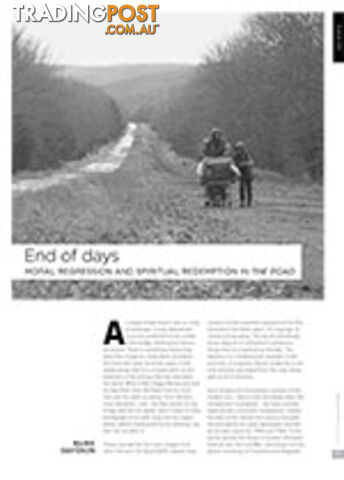 End of Days: Moral Regression and Spiritual Redemption in The Road