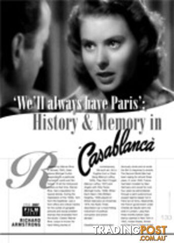 We'll Always Have Paris': History and Memory in Casablanca
