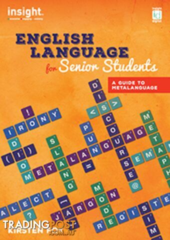 English Language for Senior Students: A Guide to Metalanguage