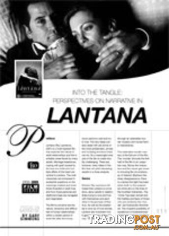 Into the Tangle: Perspectives on Narrative in Lantana
