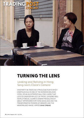 Turning the Lens: Looking and Reliving in Hong Sang-soo's 'Claire's Camera'