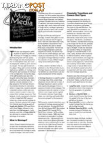 Mixing Media: Microsoft Movie Maker, Montage and War Poetry in the English...