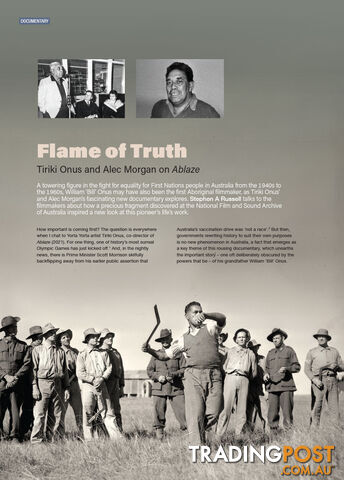 Flame of Truth: Tiriki Onus and Alec Morgan on 'Ablaze'