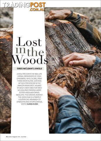 Lost in the Woods: Greg McLean's 'Jungle'