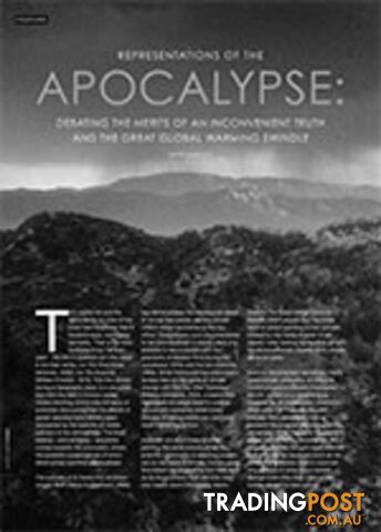 Representations of the Apocolypse: Debating the Merits of An Inconvenient Truth...