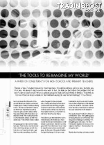 'The Tools to Re-imagine My World': a Paper on Cineliteracy for High School and...