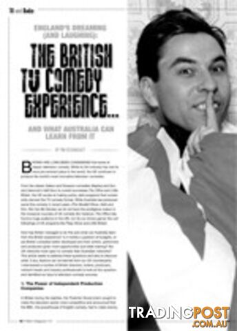 England's Dreaming (and Laughing): The British TV Comedy Experience