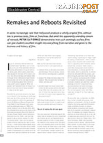 Blockbuster Central: Remakes and Reboots Revisited