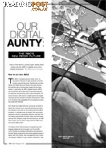 Our Digital Aunty (Part 1): The ABC's New Media Future
