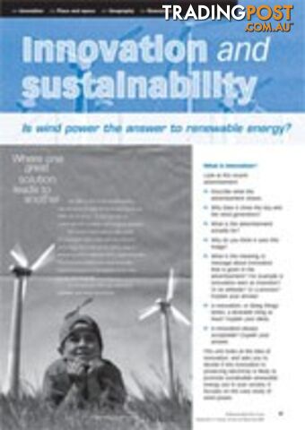 Innovation and renewable energy - wind power case study
