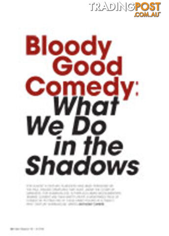 Bloody Good Comedy: What We Do in the Shadows