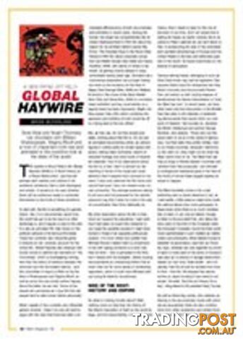 A View from Left Field: Global Haywire