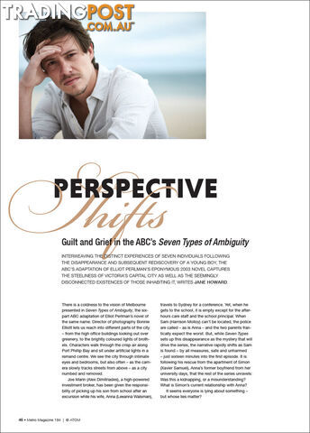 Perspective Shifts: Guilt and Grief in the ABC's 'Seven Types of Ambiguity'