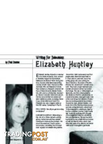 Writing For Television: Elizabeth Huntley