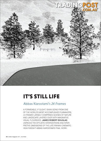 It's Still Life: Abbas Kiarostami's '24 Frames'