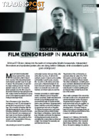 Exploring Film Censorship in Malaysia