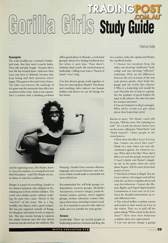 Gorilla Girls' (A Study Guide)