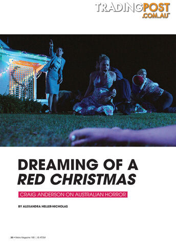 Dreaming of a Red Christmas: Craig Anderson on Australian Horror