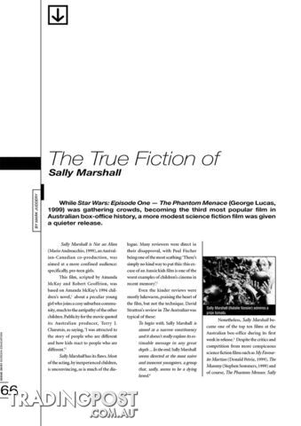 The True Fiction of 'Sally Marshall'