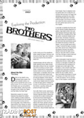 Exploring the Production: Two Brothers (Jean-Jacques Annaud, 2004)