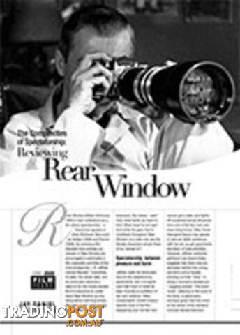 The Complexities of Spectatorship: Reviewing Rear Window - photo 1 of 2