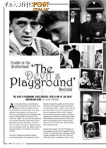 Trouble in the Brotherhood: The Devil's Playground Revisited