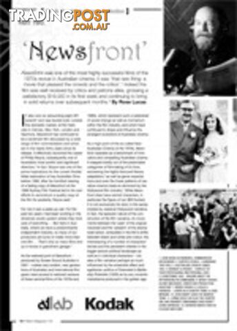 The NFSA's Atlab/Kodak Cinema Collection: Newsfront