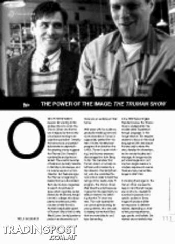 The Power of Image: 'The Truman Show' (Film as Text)