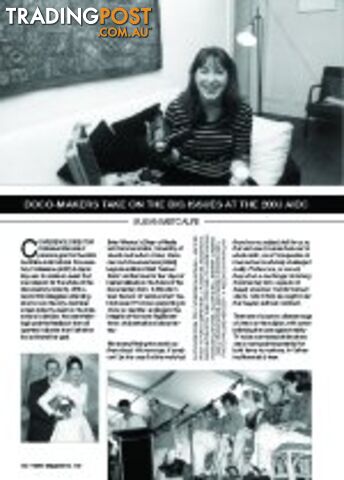 Doco-Makers Take On The Big Issues At The 2003 AIDC